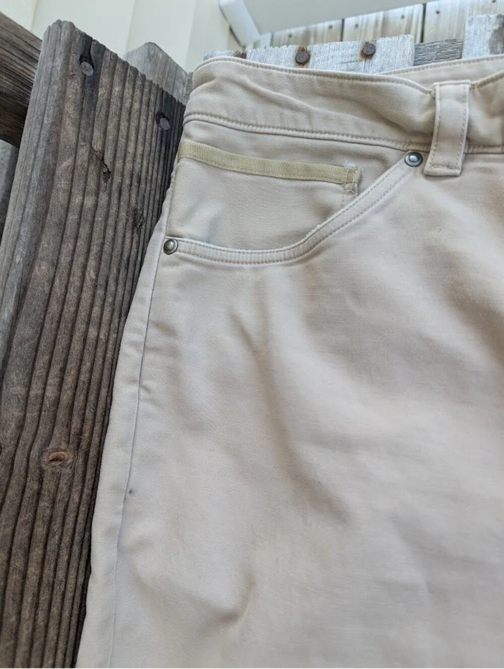 The North Face Pants Men 36x29 Beige Straight Leg Casual Gorpcore Hiking Trouser